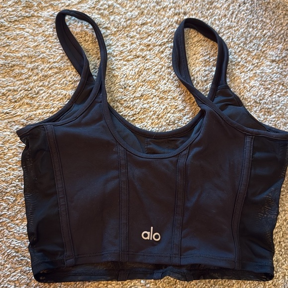 Alo Yoga airbrush mesh yoga tank - Picture 4 of 5